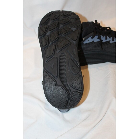 NIB HOKA ONE MEN\'S CLIFTON 9 GTX BLACK BBLC RUNNING ATHLETIC SNEAKERS 12.5